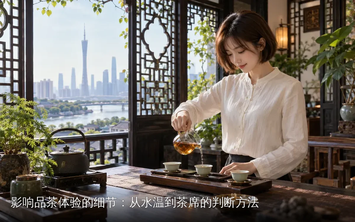 影响品茶体验的细节：从水温到茶席的判断方法